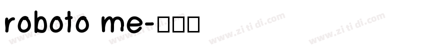 roboto me字体转换
